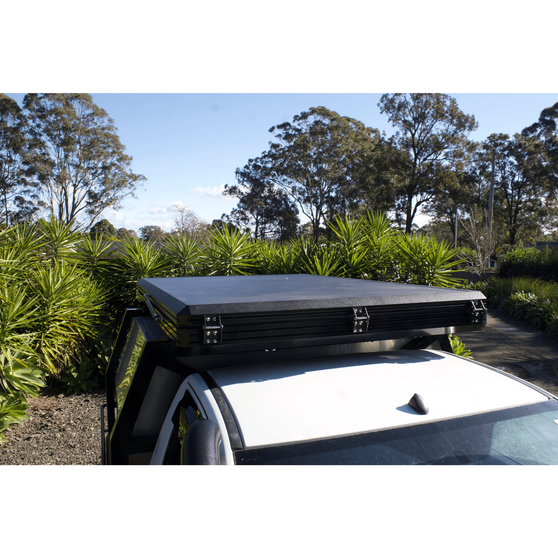 slim line hard shell rooftop tent