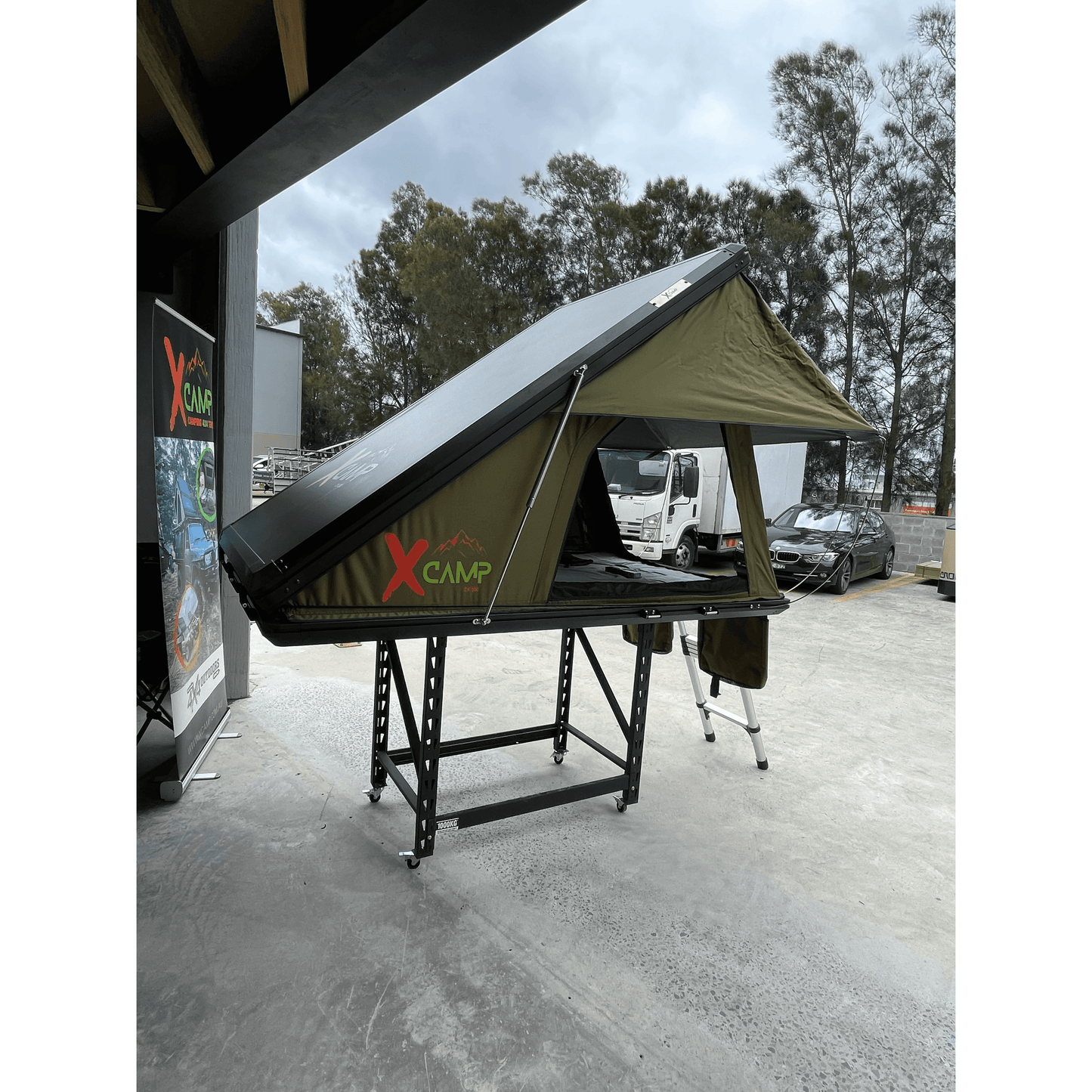 Xcamp cx300 Hard Shell Rooftop - Army Green